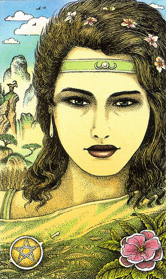 NL-CT Pentacles 12 Princess