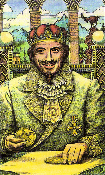 NL-CT Pentacles 14 King