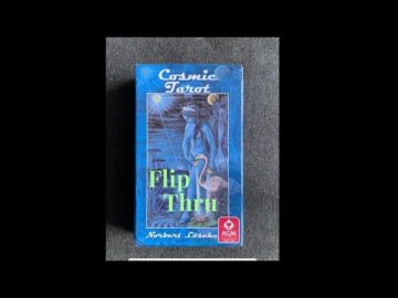 Cosmic Tarot - a tarot deck flip thru